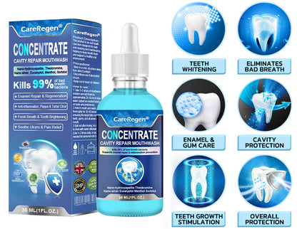 Official Store：🏆CareRegen® CONCENTRATE REPAIR MOUTHWASH(Dentist recommended)(Flying Off the Shelves: 100,000 Bottles Sold!)🎁