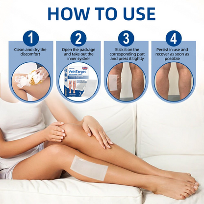 🇬🇧👨‍⚕️👍✅Healrize® VeinTarget Microneedle Patch⚡Instant Relief, Long-Term Results🧡