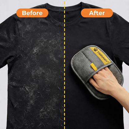 TIMNAMY® Electrostatic Pet Hair Removal Glove – Lifts Embedded Fur in Seconds,🚨 Reusable & Washable, Works on Sofas, Clothes & Cars💜