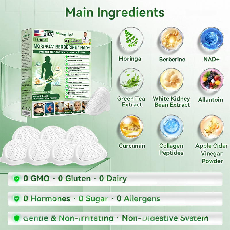 𝑶𝒇𝒇𝒊𝒄𝒊𝒂𝒍 𝑺𝒕𝒐𝒓𝒆  | 👩‍⚕️ H𝐞a𝐥r𝐢z𝐞® 1𝟐-𝐈N-1 M𝐨r𝐢n𝐠a * B𝐞r𝐛e𝐫i𝐧e * N𝐀D+ 𝐀d𝐯a𝐧c𝐞d N𝐚n𝐨 𝐌i𝐜r𝐨n𝐞e𝐝l𝐞 𝐏a𝐭c𝐡 (𝐎𝐧𝐜𝐞 𝐃𝐚𝐢𝐥𝐲, 𝐯𝐢𝐬𝐢𝐛𝐥𝐞 𝐜𝐡𝐚𝐧𝐠𝐞𝐬 𝐢𝐧 𝟕 𝐝𝐚𝐲𝐬）🔥F𝐨r 𝐎𝐛𝐞𝐬𝐢𝐭𝐲, 𝐋o𝐨s𝐞 𝐒k𝐢n, 𝐃𝐢𝐚𝐛𝐞𝐭𝐞𝐬, 𝐒𝐥𝐞𝐞𝐩 𝐀𝐩𝐧𝐞𝐚, 𝐀𝐧𝐝 𝐉𝐨𝐢𝐧𝐭 𝐈𝐬𝐬𝐮𝐞𝐬❤️🟩